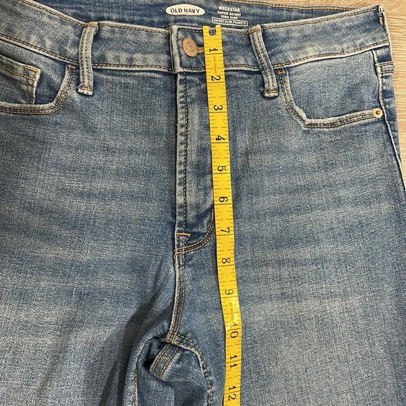 Old Navy Rockstar Super Skinny High Rise Secret Slim Pockets 10 - Picture 8 of 14